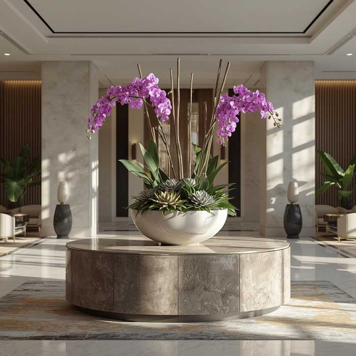 image of commuter train station