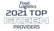 Food Logistics 2021 Top Green Providers Logo