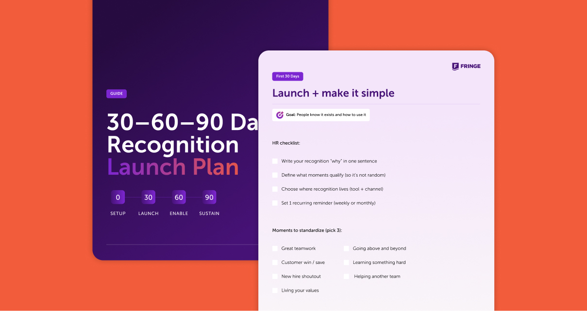 Recognition Program Launch Kit (30–60–90)