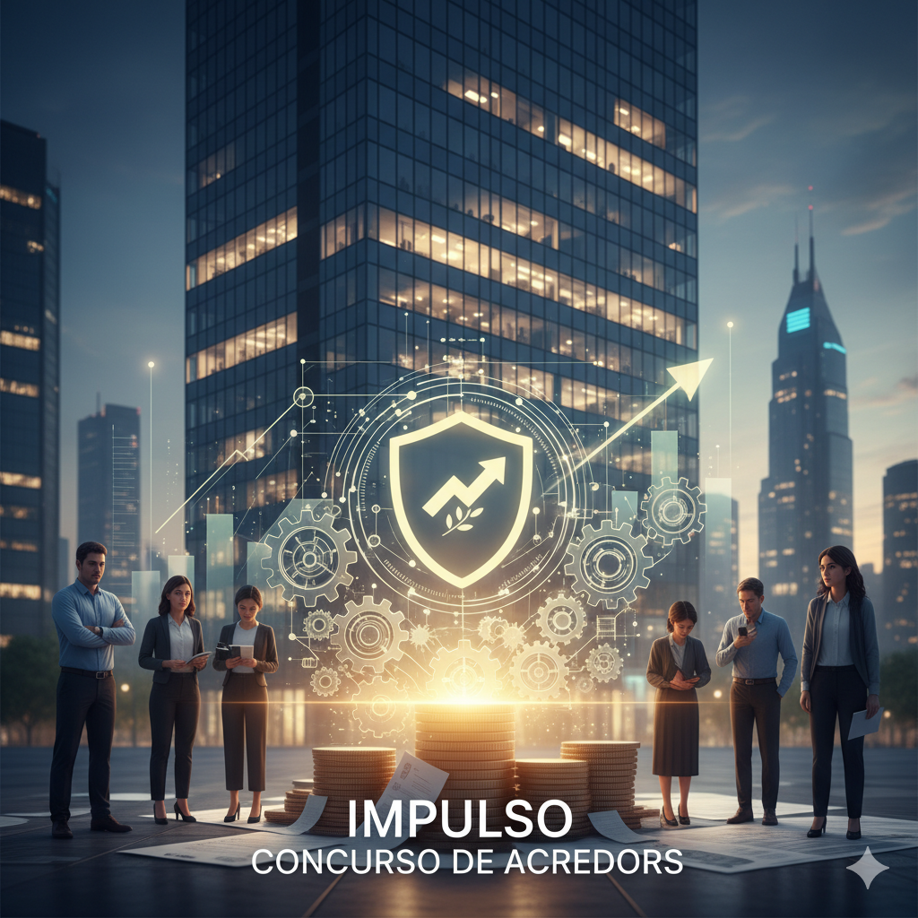 Esquema del proceso de Concurso de Acreedores gestionado por Impulso Veritas