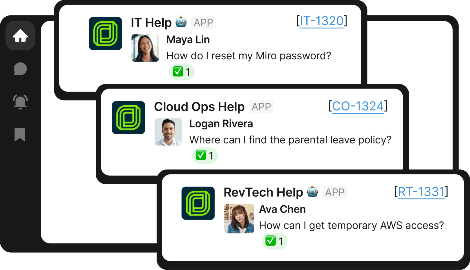 Octobot Support: AWS access, Miro password, Parental leave policy