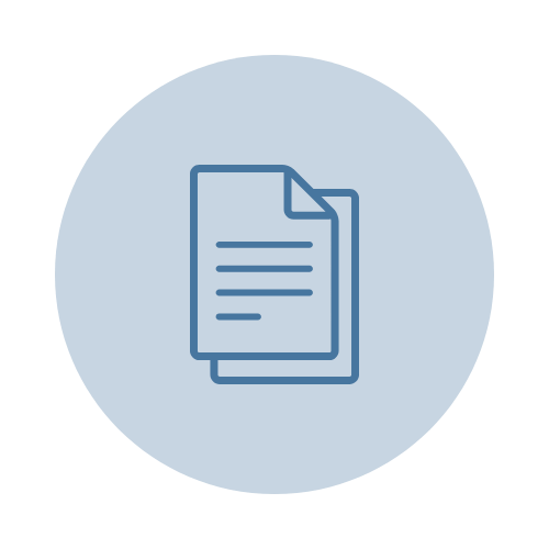 Send Documents Icon - Banca Webflow Template