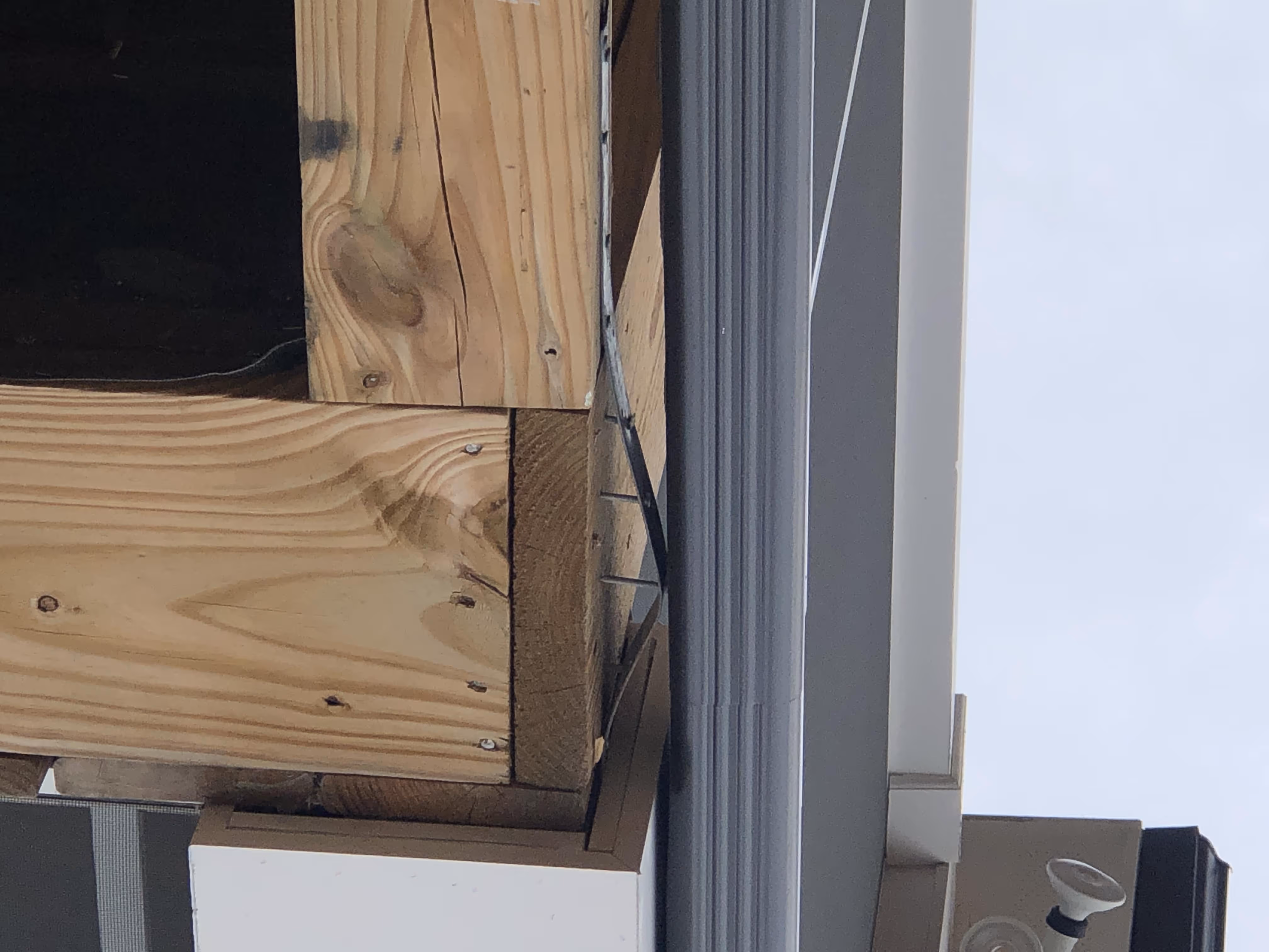 structural deck issues found in home inspection