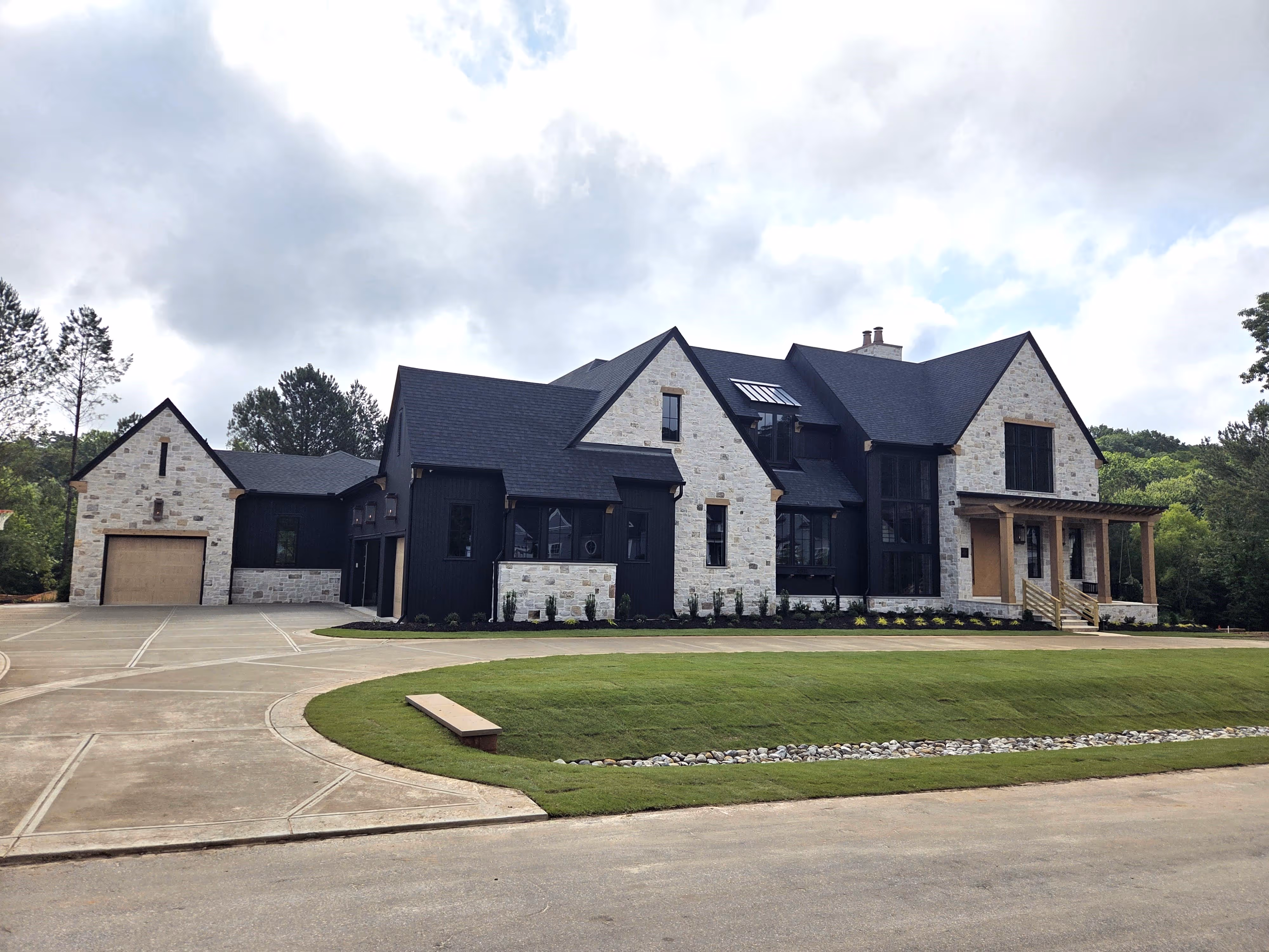 large raleigh home with attached garage