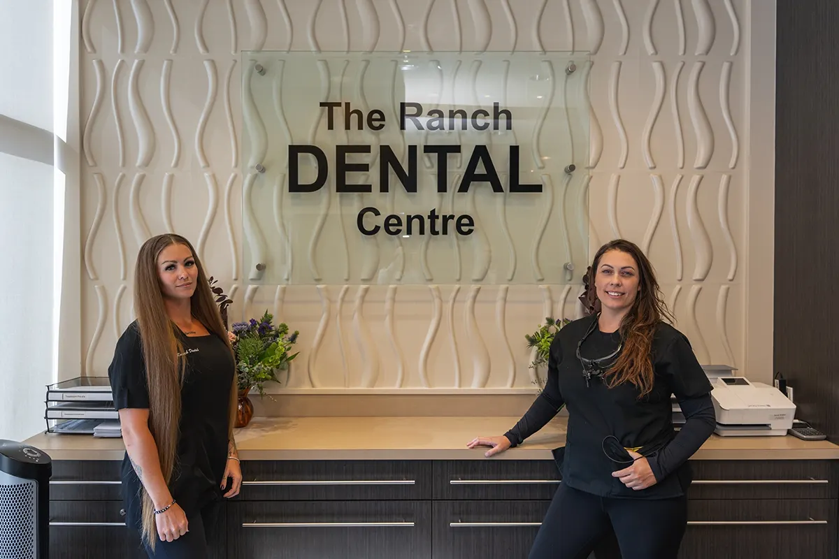 Dental hygienists at the Ranch Dental Centre