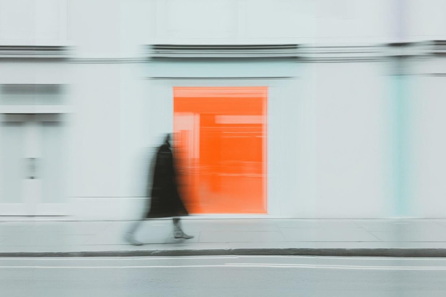 Orange door