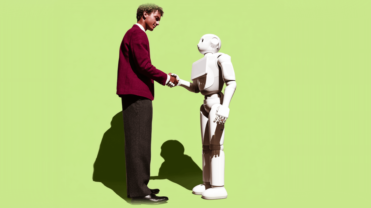 robot handshake