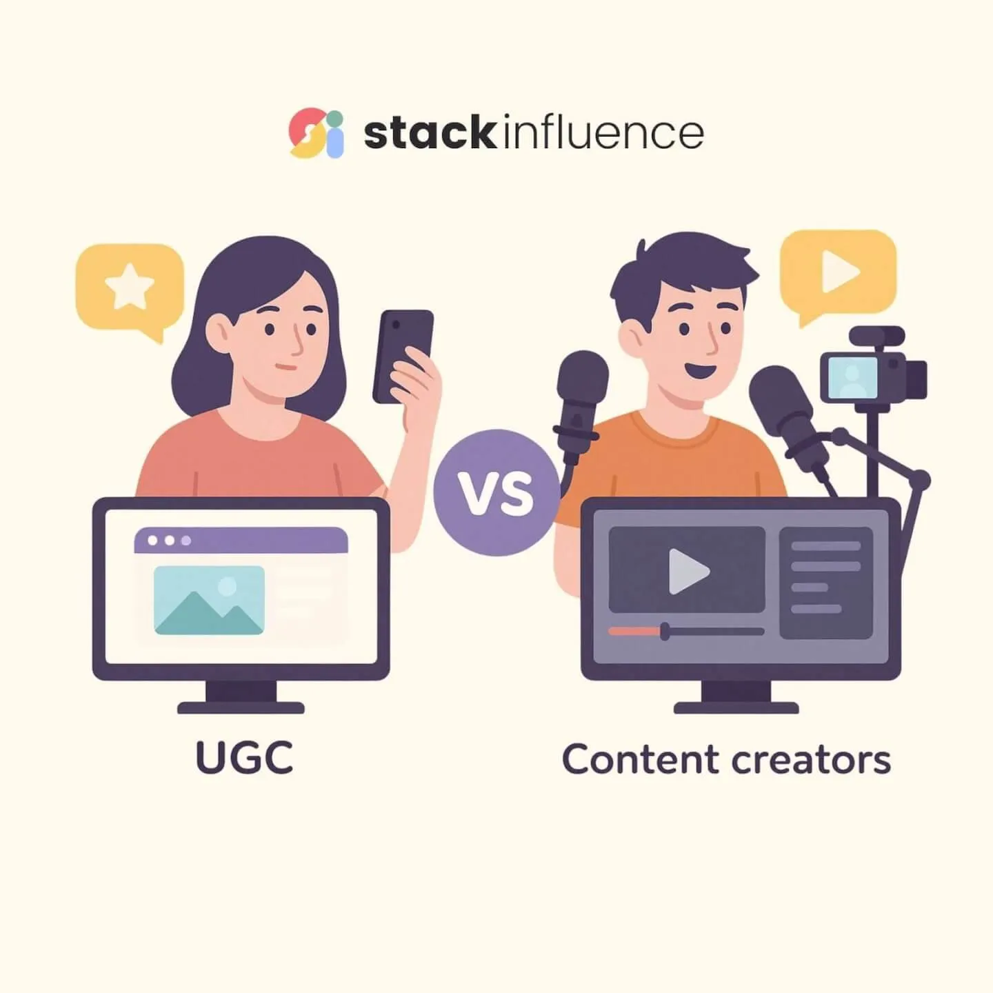 What is the Difference Between UGC vs Content Creators?