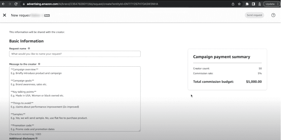 Amazon’s Creator Connections Program
