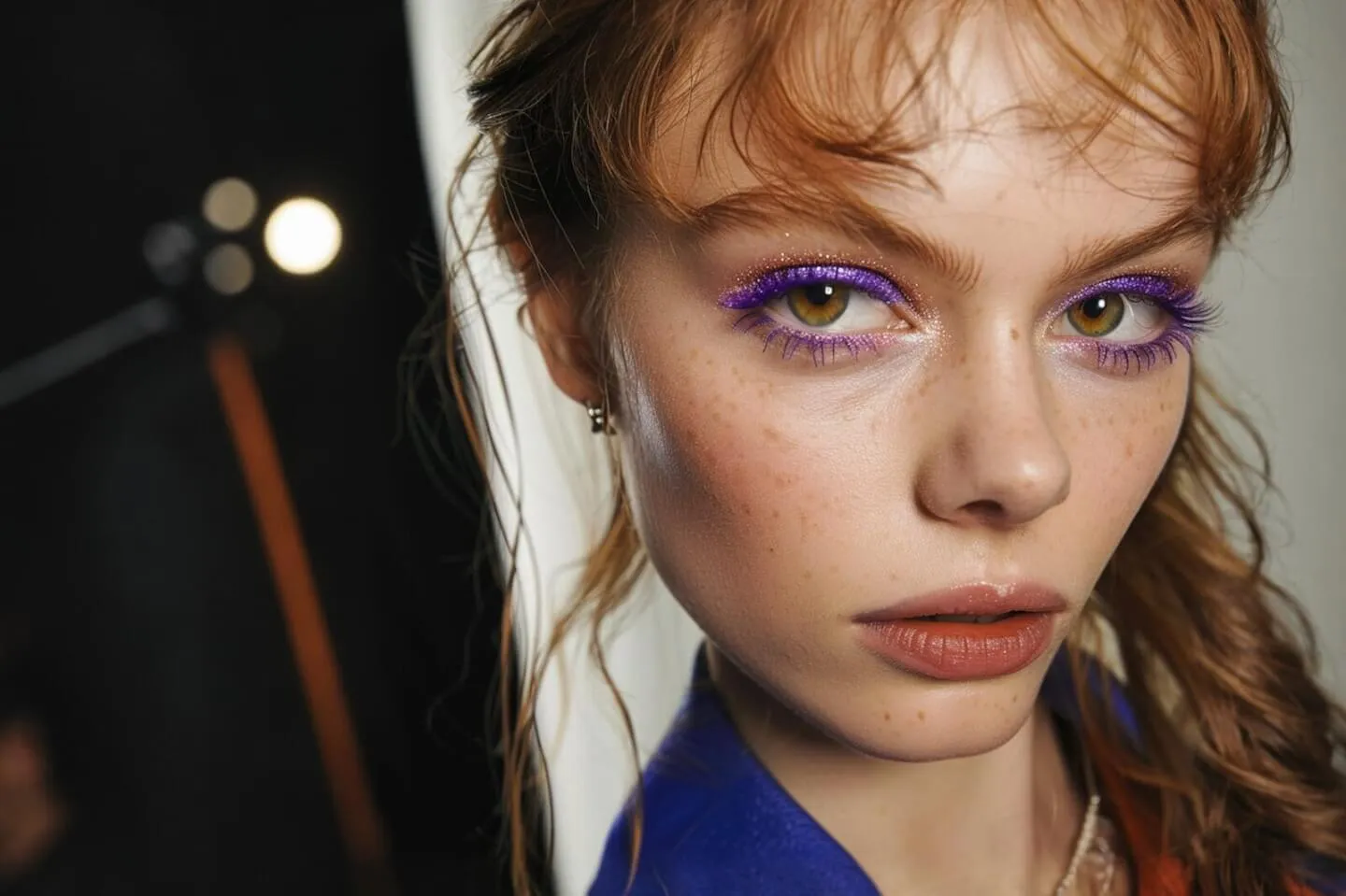 blue eyelash