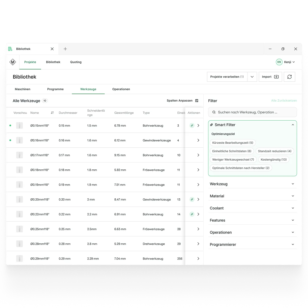 Illustration of data consolidation in the Manukai platform