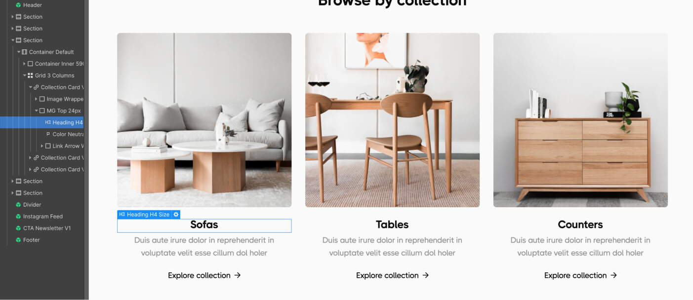 Static Content - Shopkeeper X Webflow Template