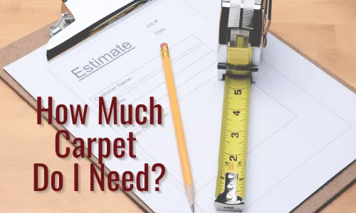 Guide to help Sloane's customers estimate how much carpet they will need for their flooring project
