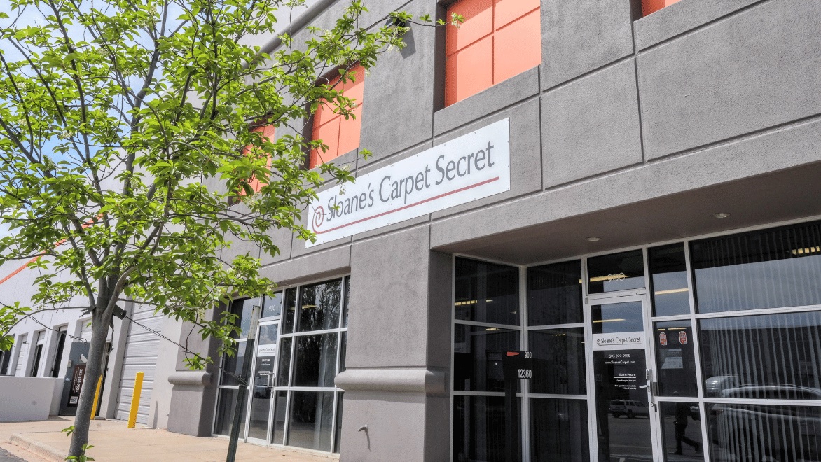 Sloane's Carpet Secret storefront