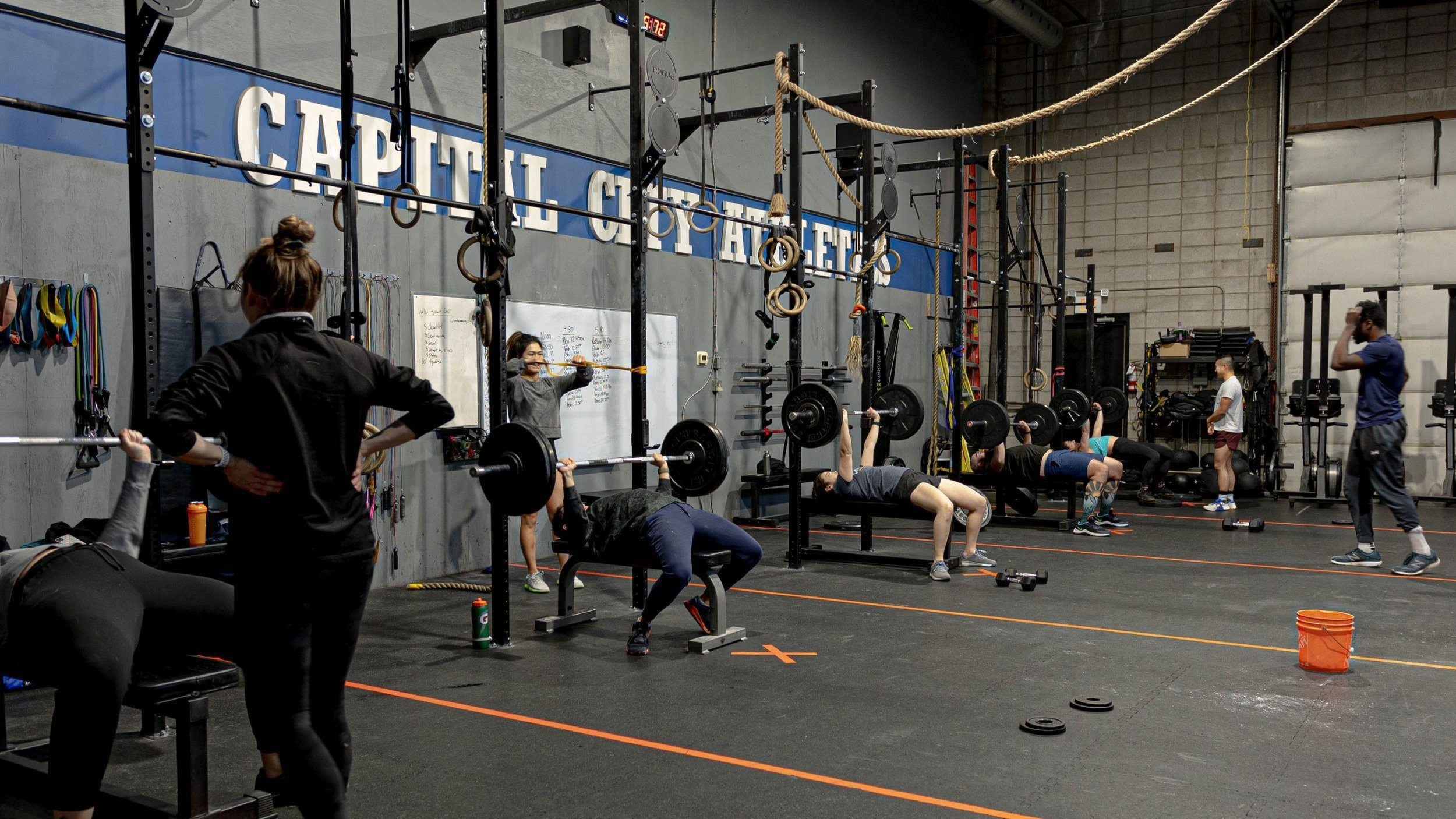 Workout at Capital City Athletics in Edmonton