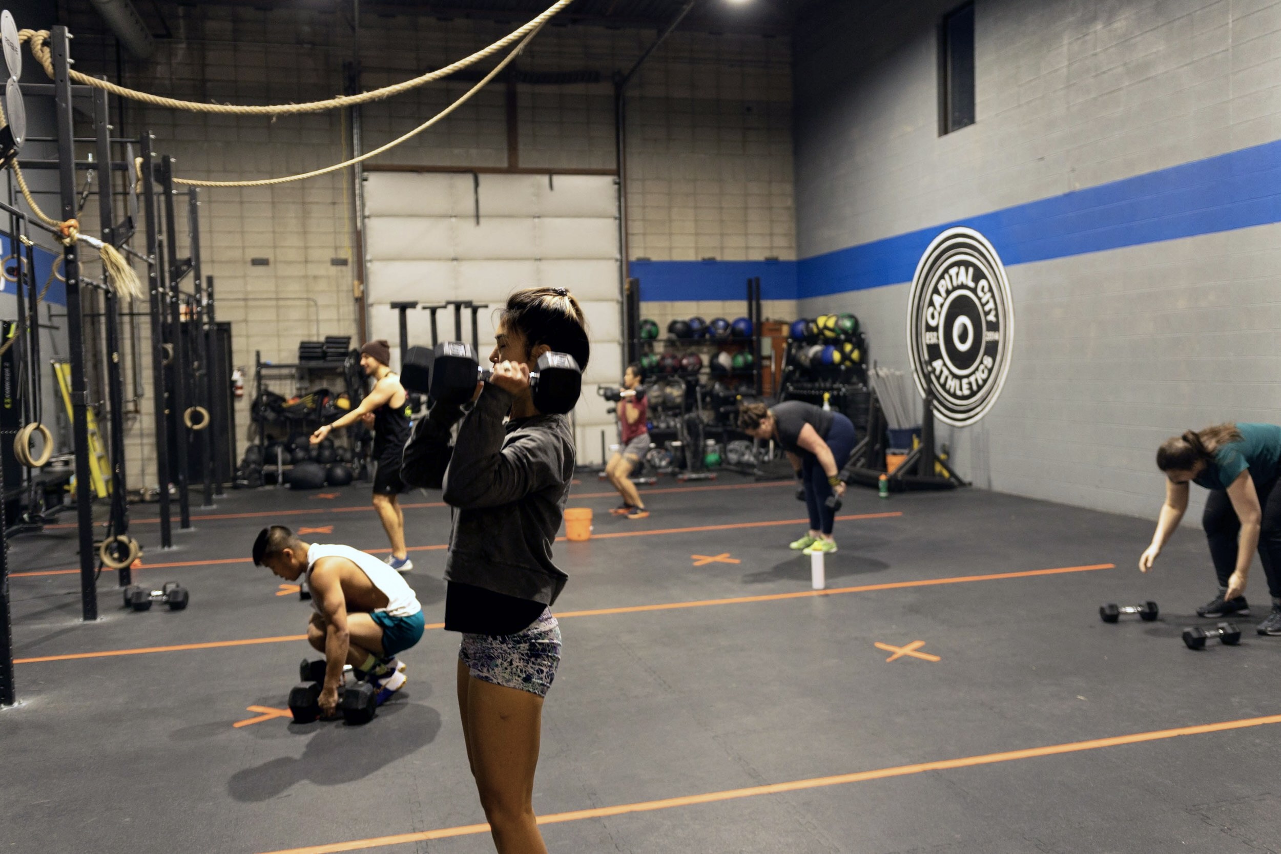 Workout at Capital City Athletics Edmonton