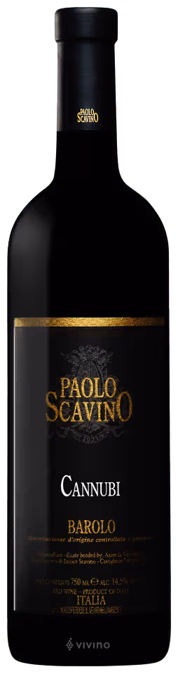 2018 Paolo Scavino Barolo - Cannubi - DOCG