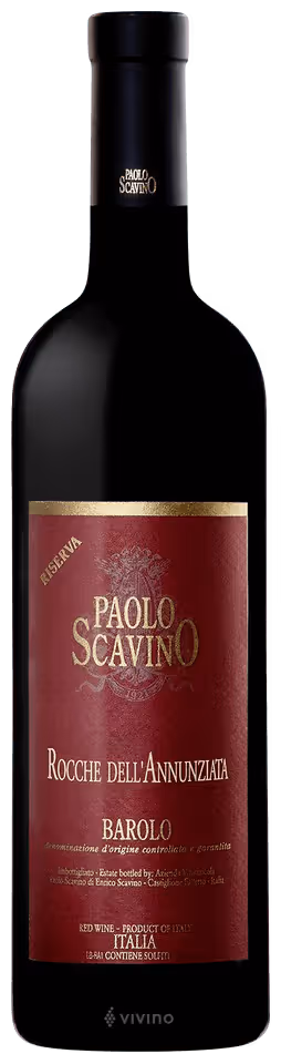 2016 Paolo Scavino Rocche dell'Annunziata Riserva Barolo DOCG