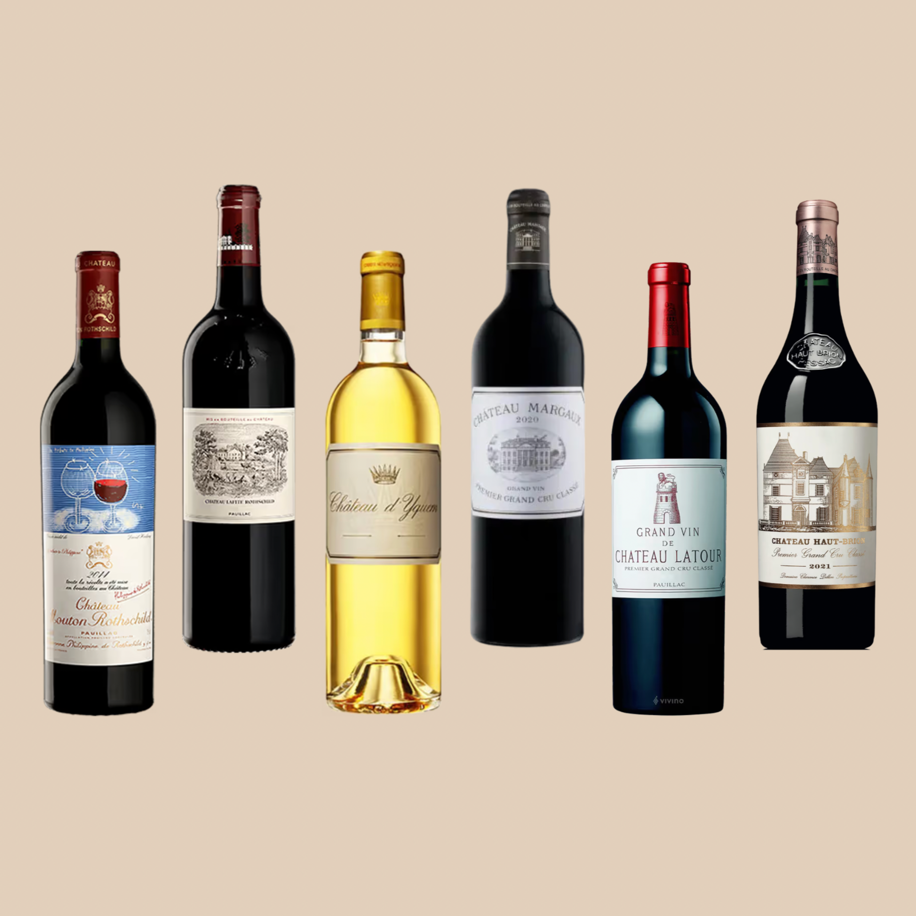 Bordeaux Classification of 1855 Collection