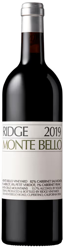 2019 Ridge Monte Bello