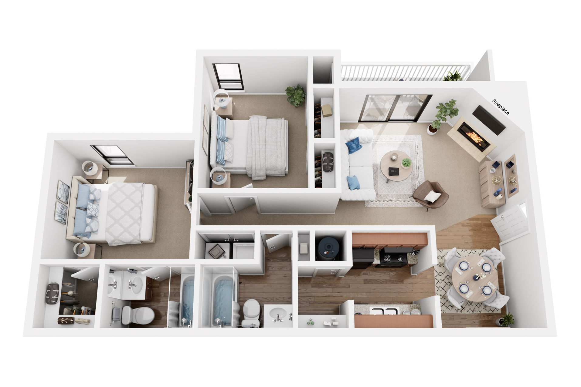 Oak layout