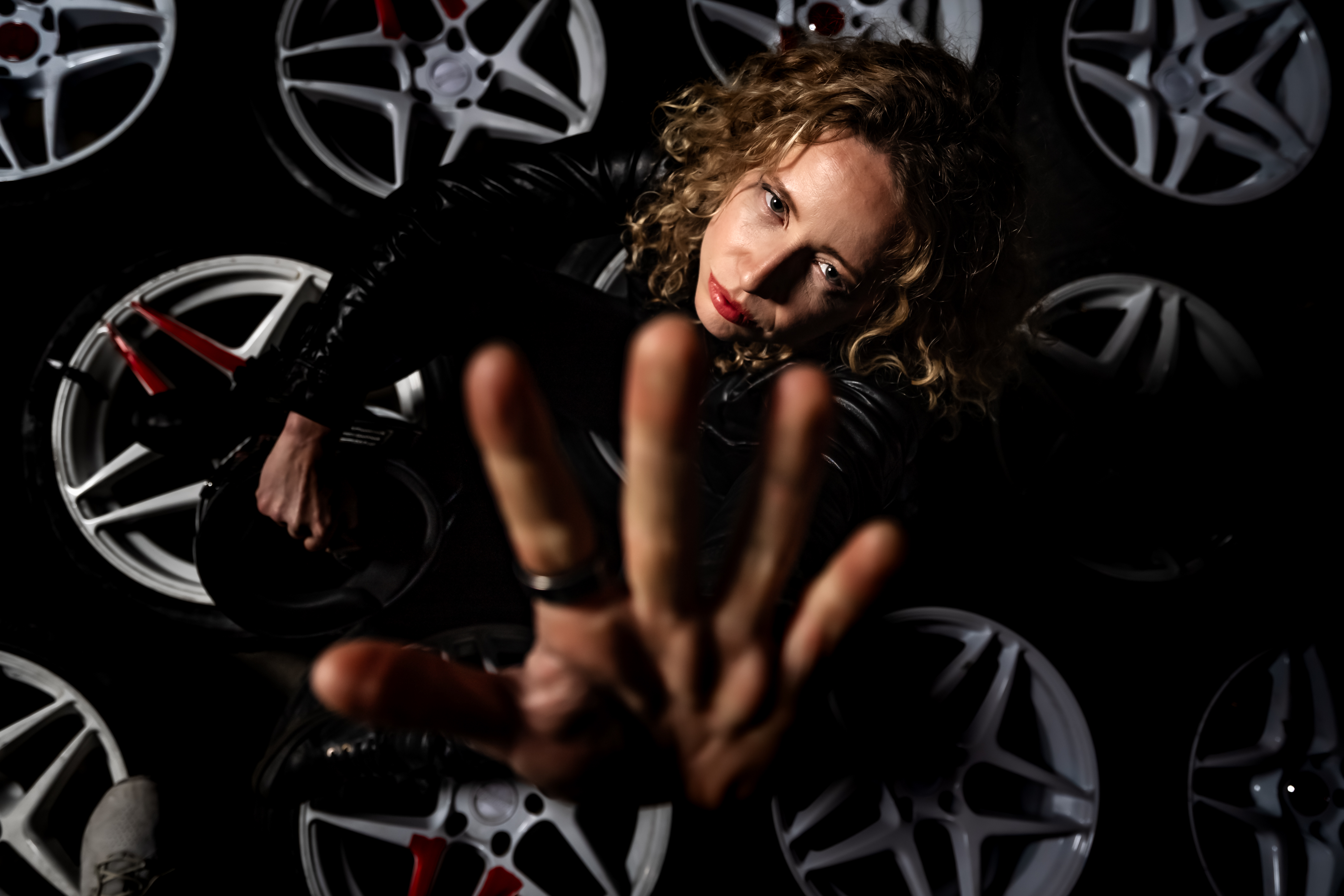 [headshot] image of customer (for a clothing boutique)