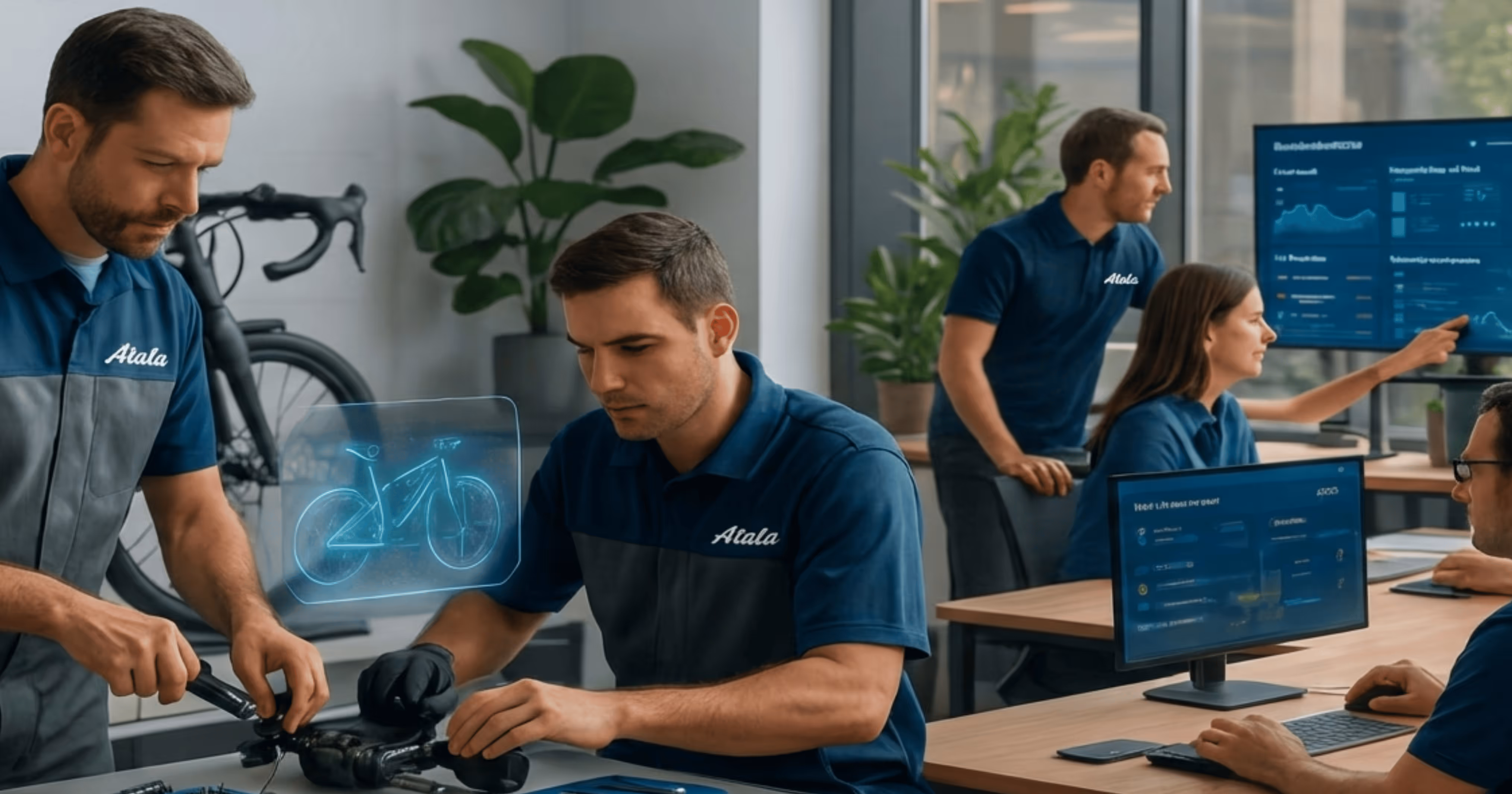 Bicicletta Atala in ambiente naturale