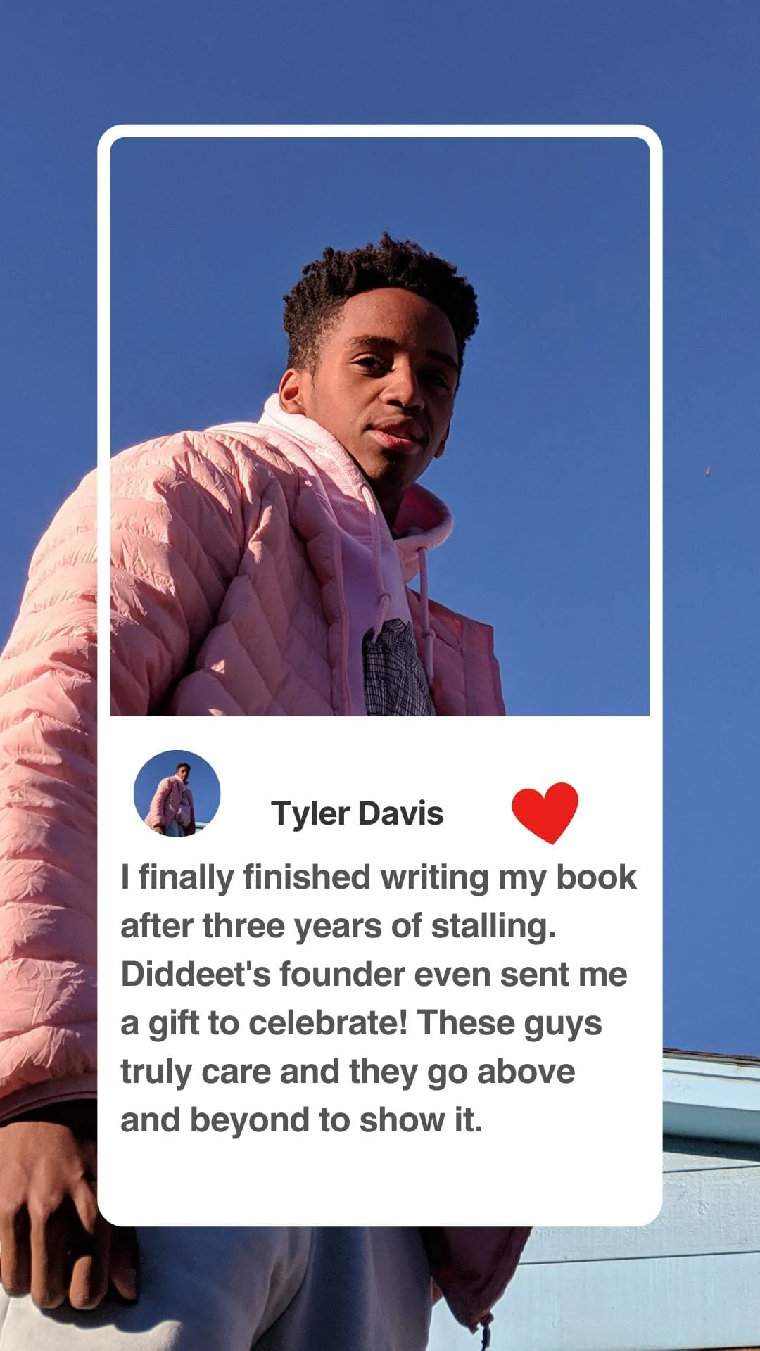 Testimonial image