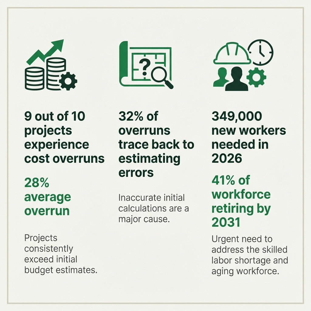 Construction Industry Statistics: The Numbers Driving Change