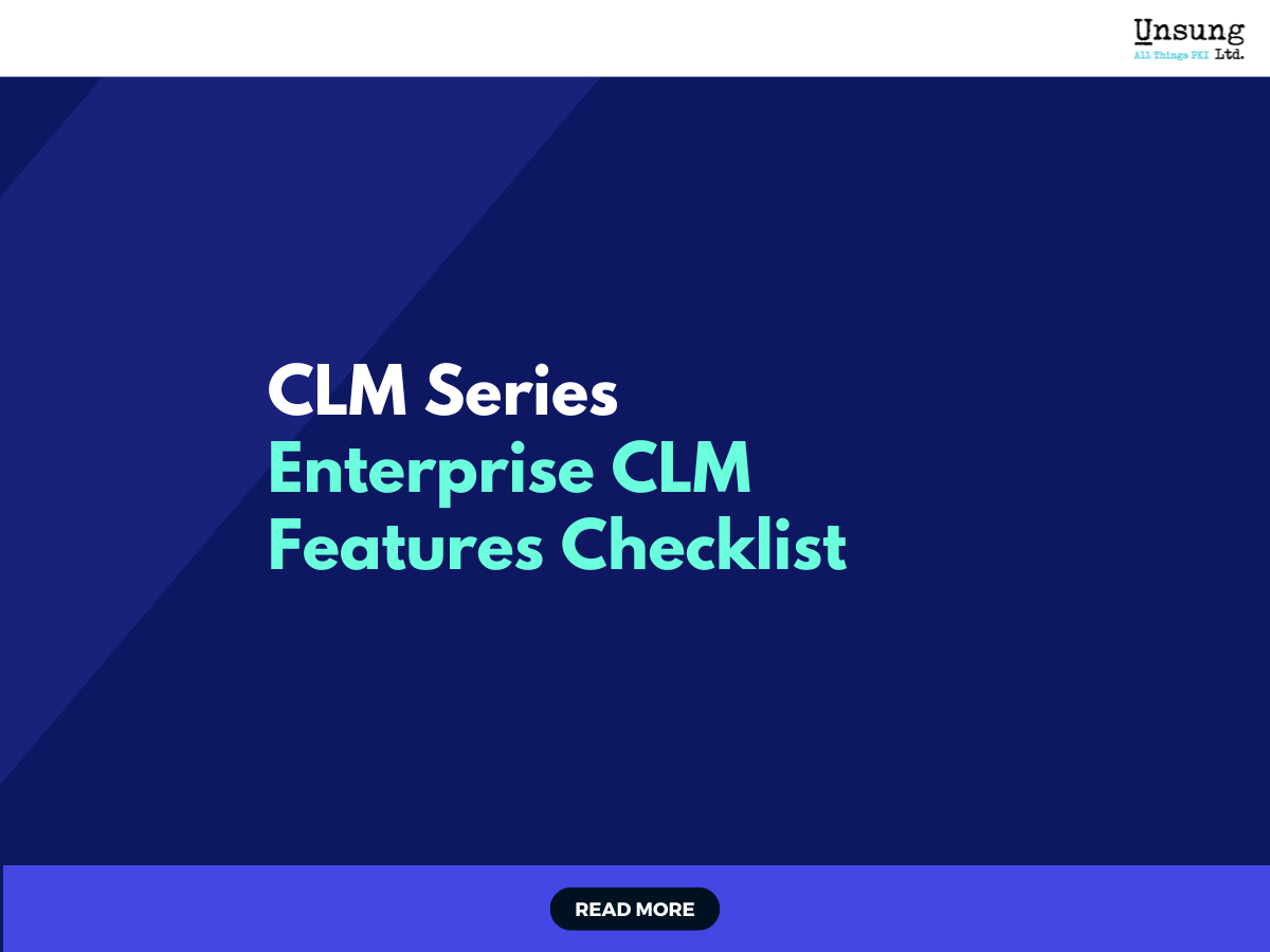 Inside an Enterprise CLM Deployment: Key Features to Look For
