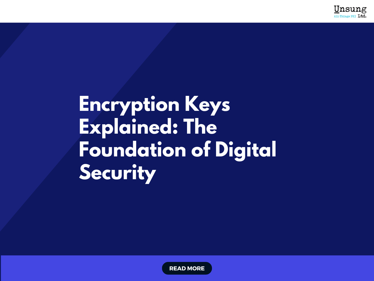 Understanding Encryption Keys: The Foundation of Digital Security 
