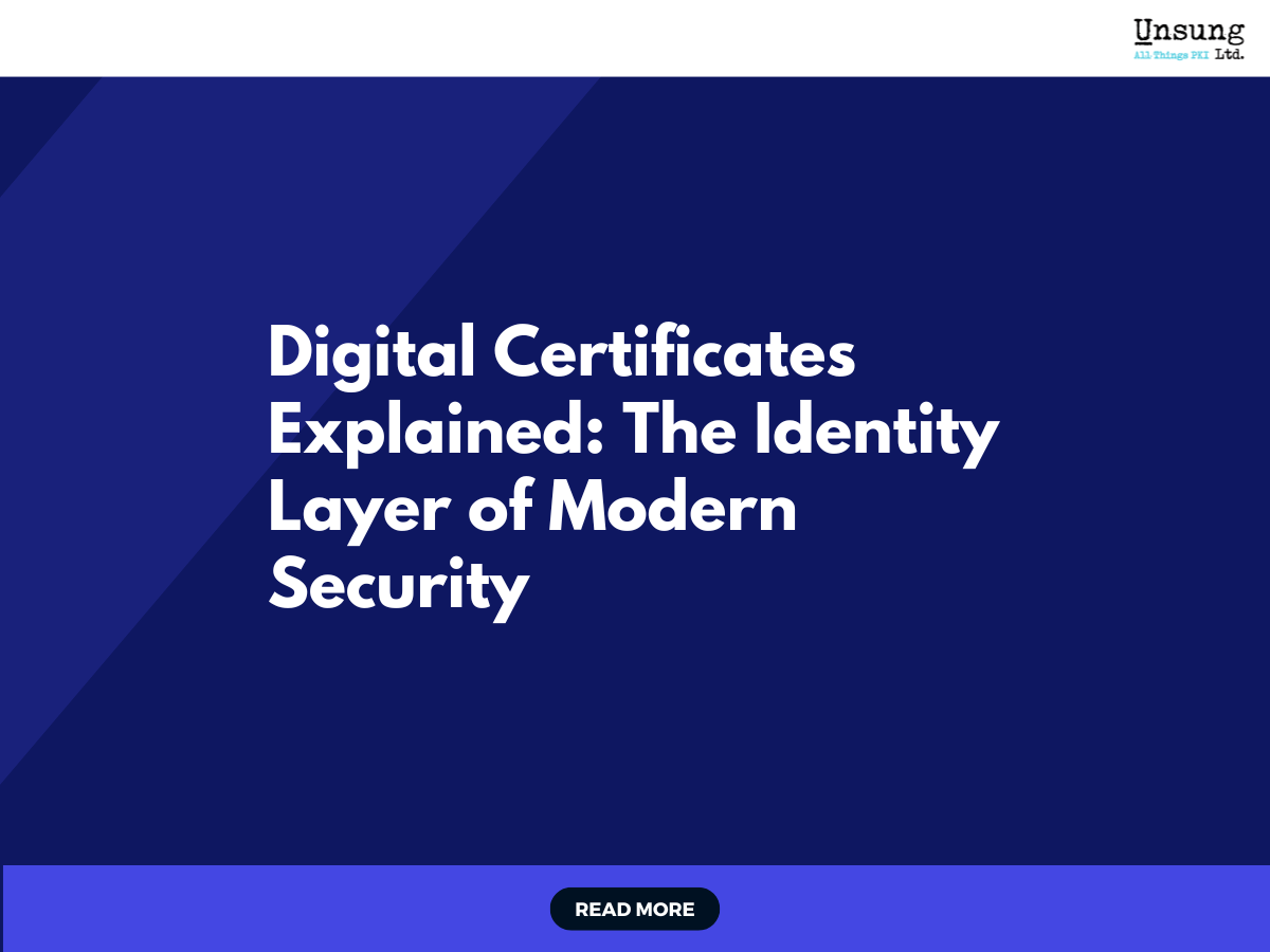 Understanding Digital Certificates: SSL, TLS and X.509 Explained | Unsung