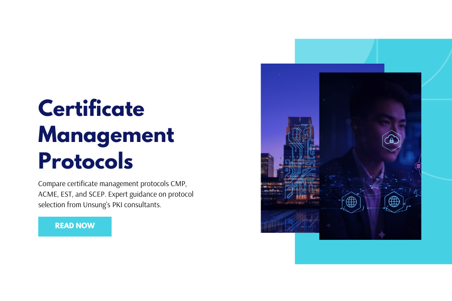 Certificate Management Protocols: CMP, ACME, EST and SCEP Compared | Unsung