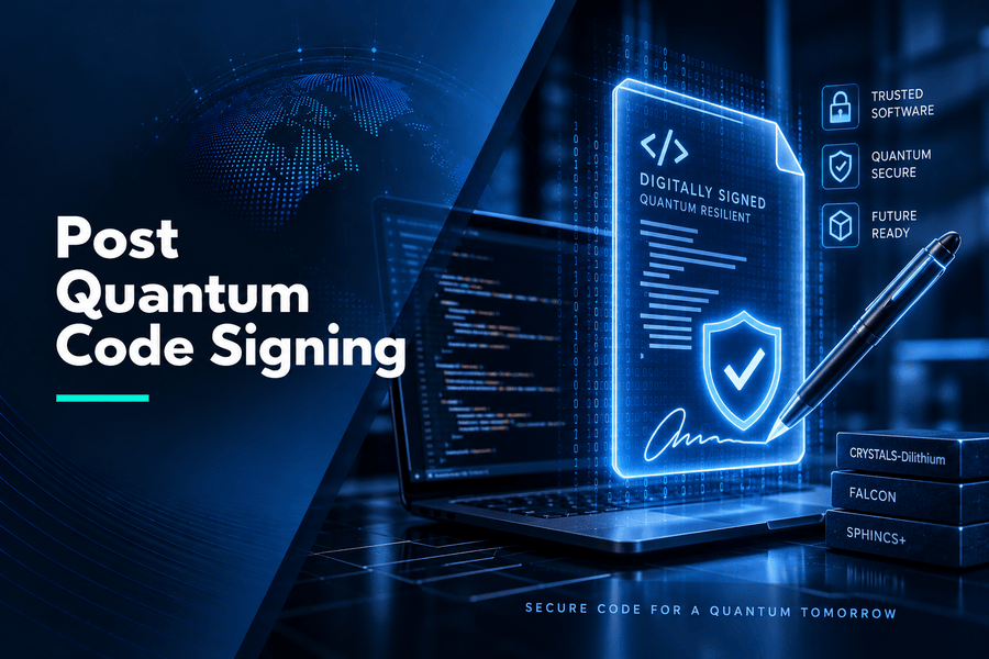 Post Quantum Code Signing