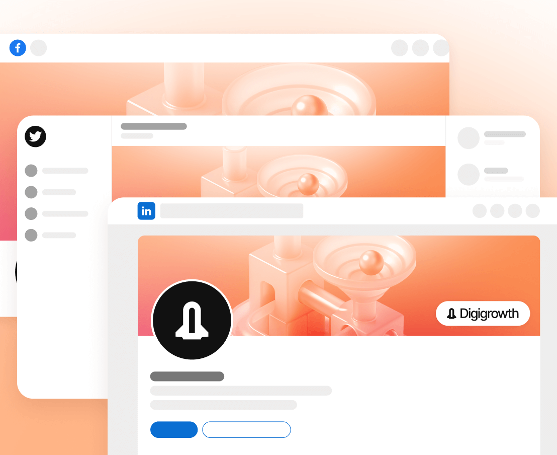 Digigrowth Social Media Assets Marketing Agency Webflow Template | BRIX Template  
