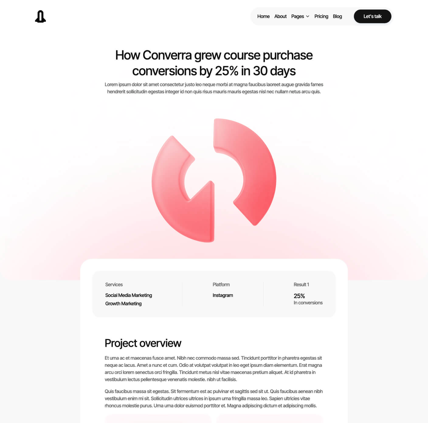 Digigrowth - Case Study Single Page - Marketing Agency Webflow Template
