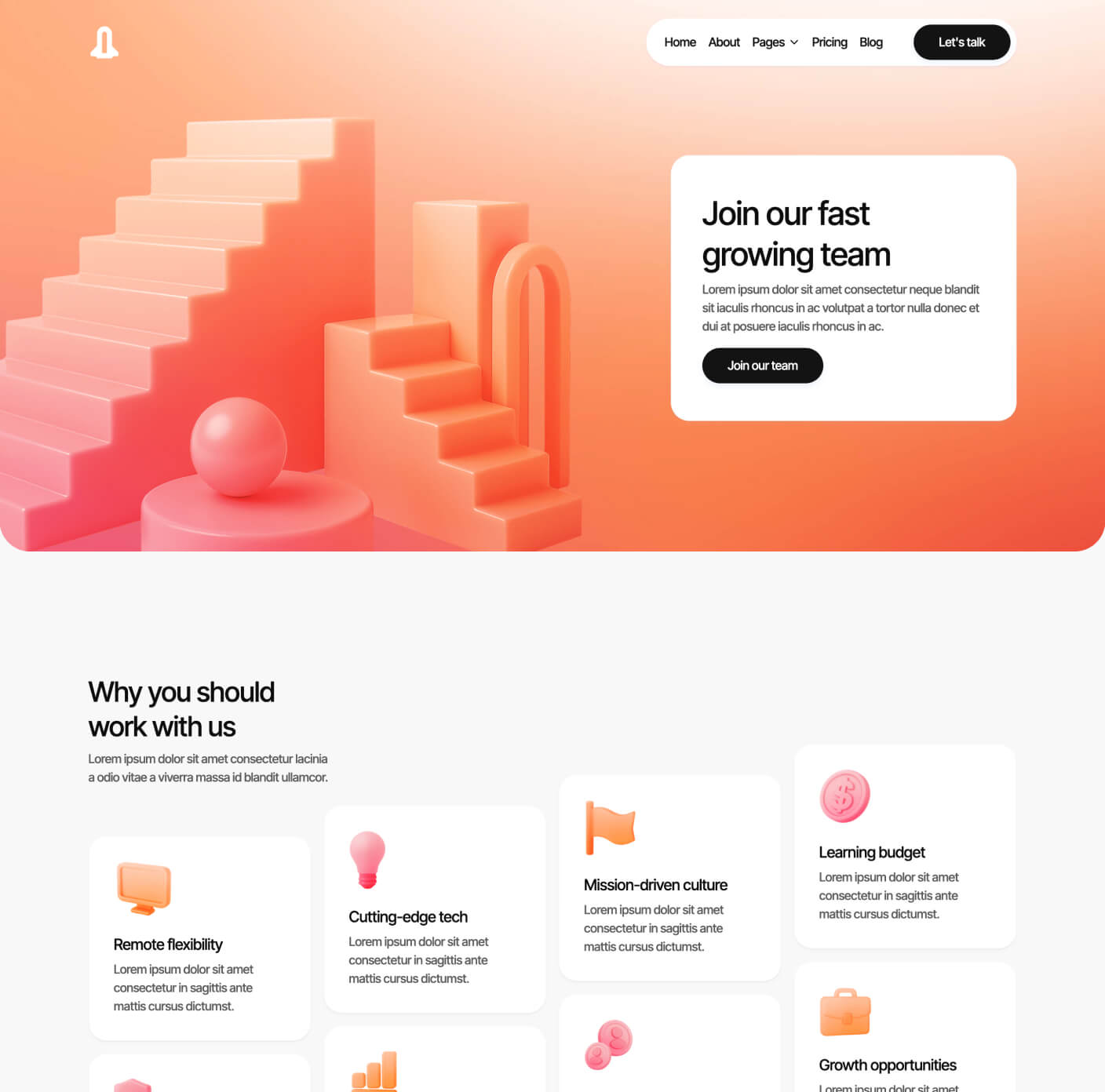 Digigrowth - Careers Page - Marketing Agency Webflow Template