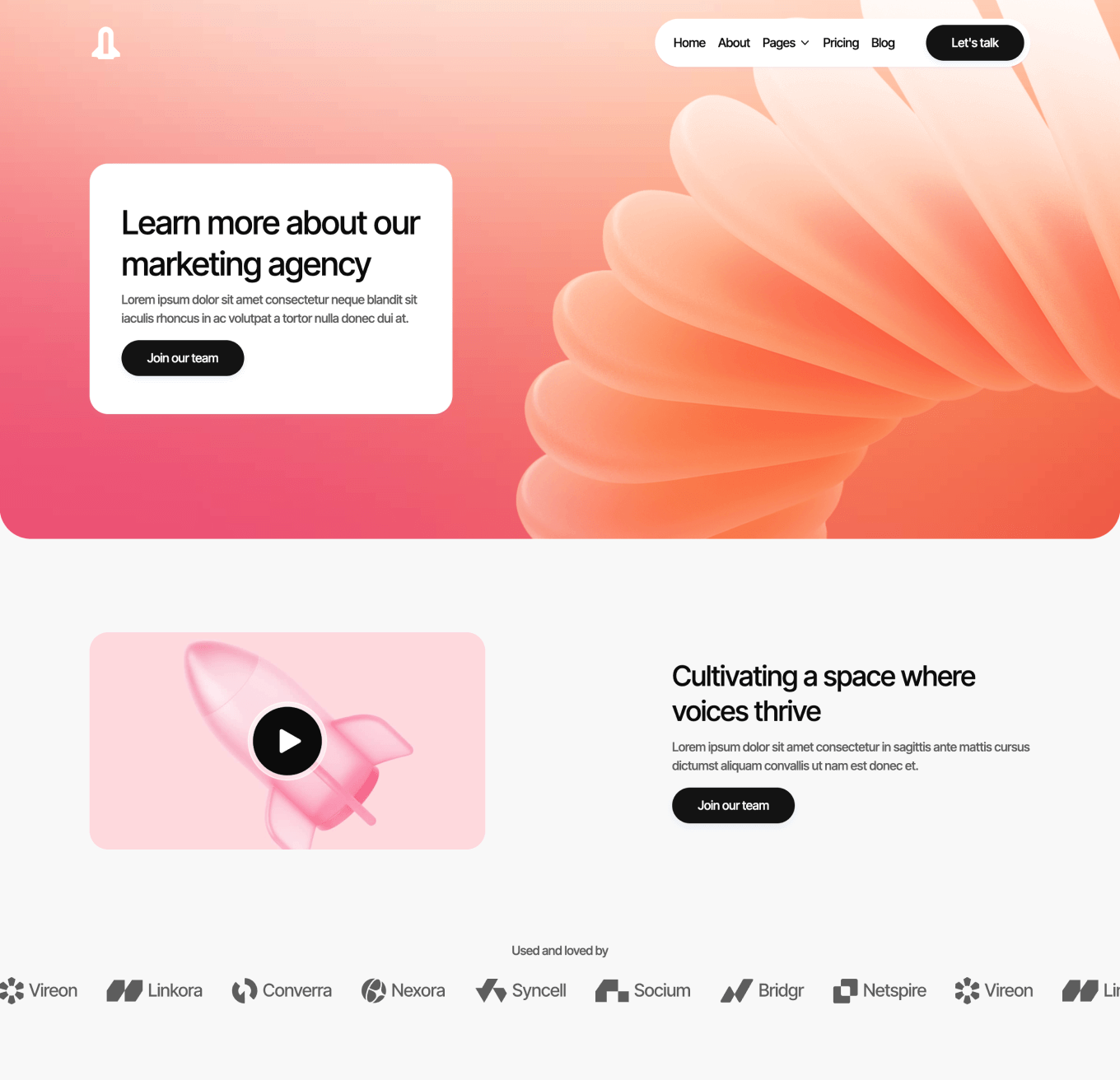 Digigrowth - About Page - Marketing Agency Webflow Template