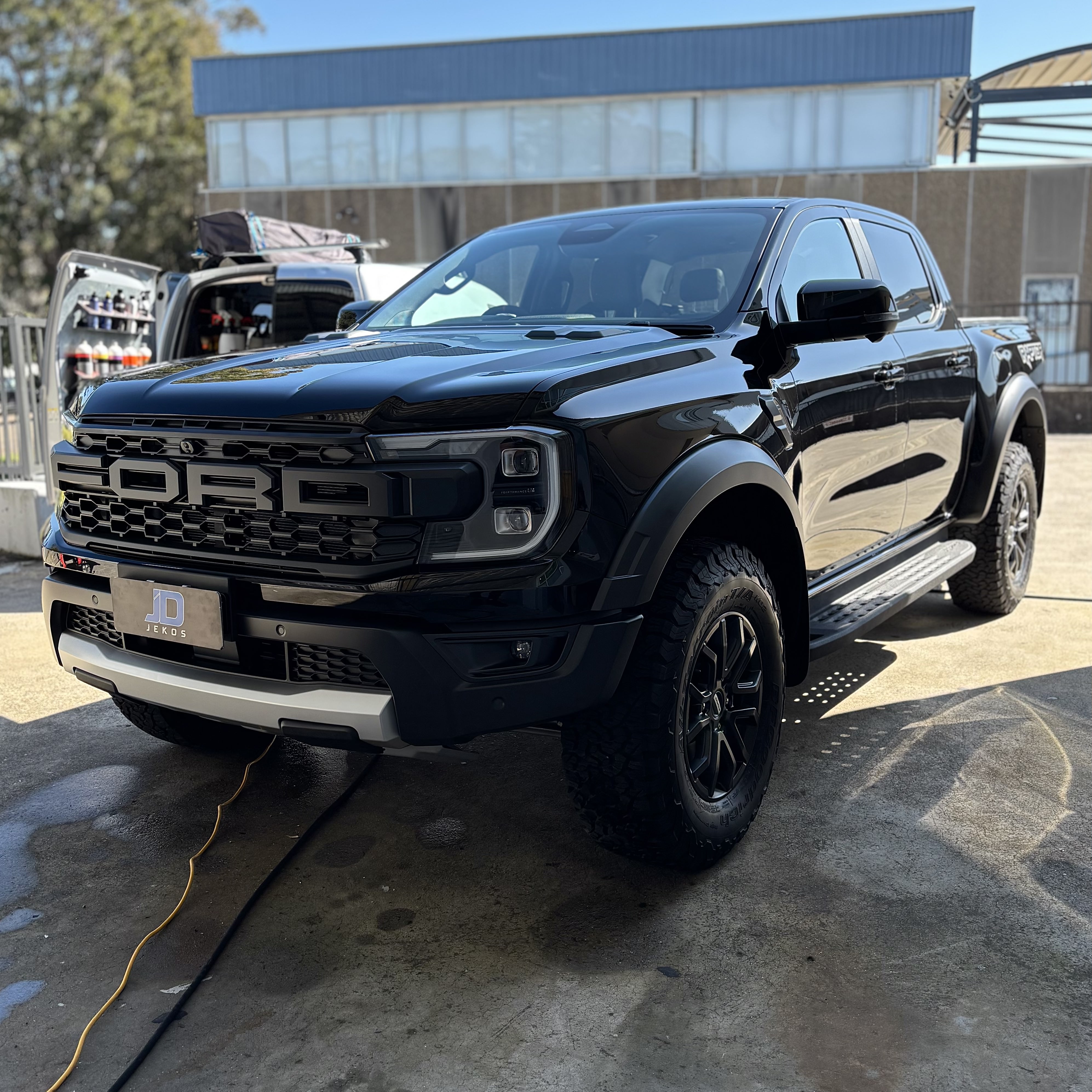 New car ceramic coating service photo
