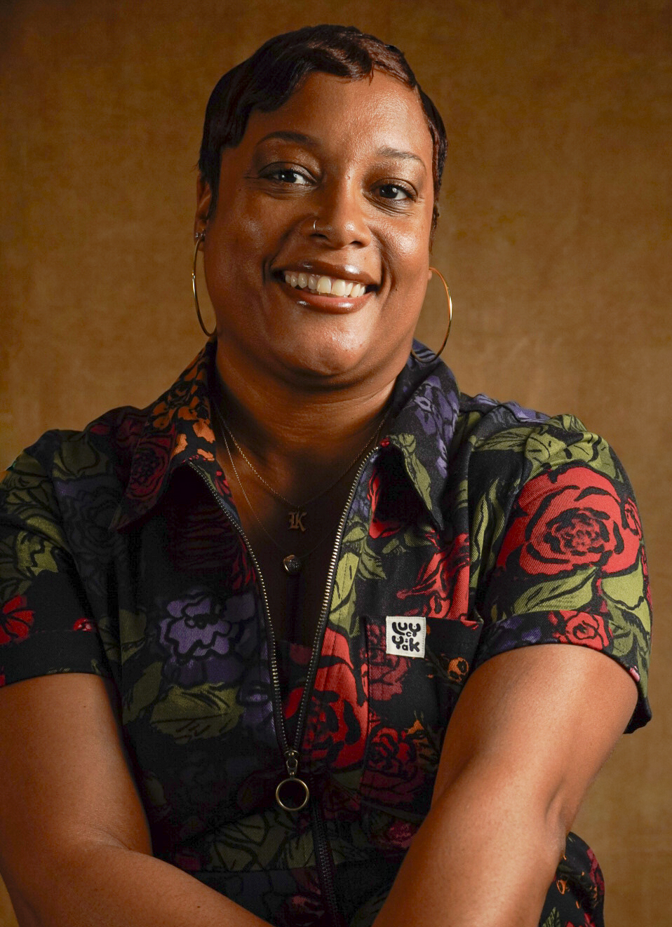 Portrait of Krystalized Creative founder and creative director Krystal Atwater