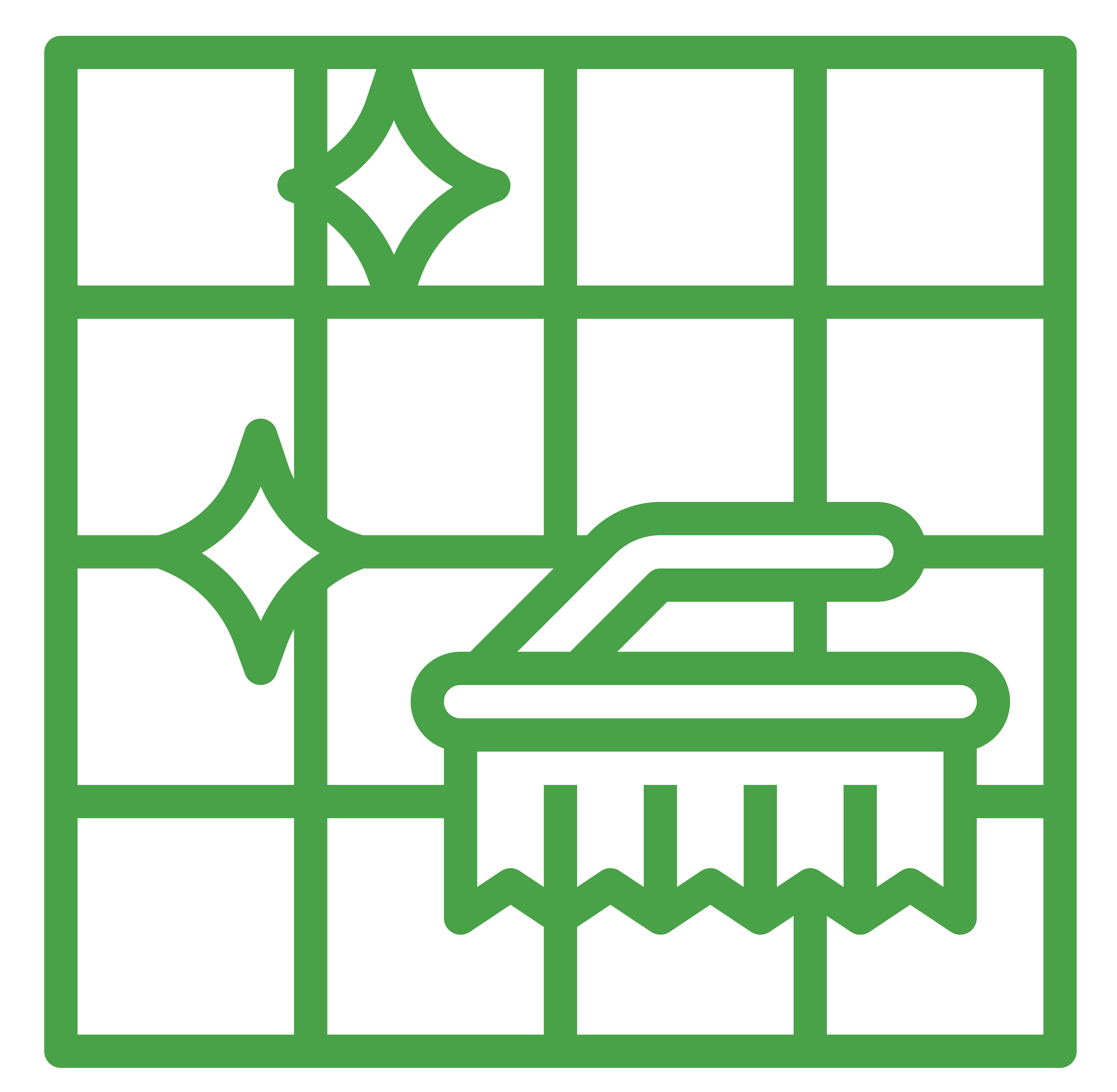 Concrete-floor washing icon