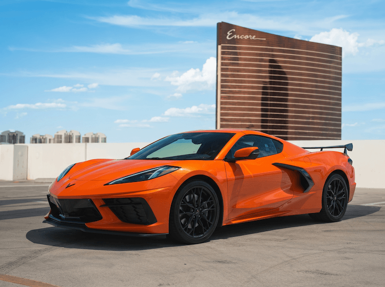 Corvette C8 Orange