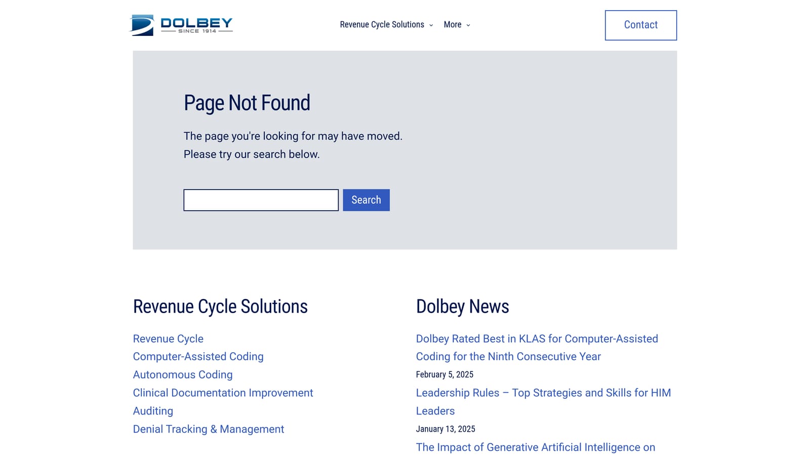 Screenshot of Dolbey Fusion Narrate website