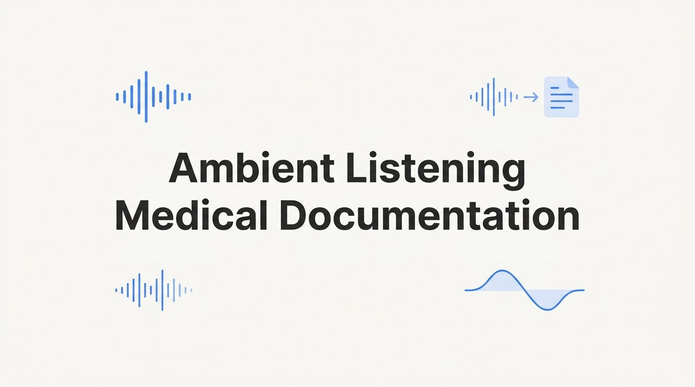 Ambient Listening Medical Documentation: How It Works and Why Clinicians Are Adopting It