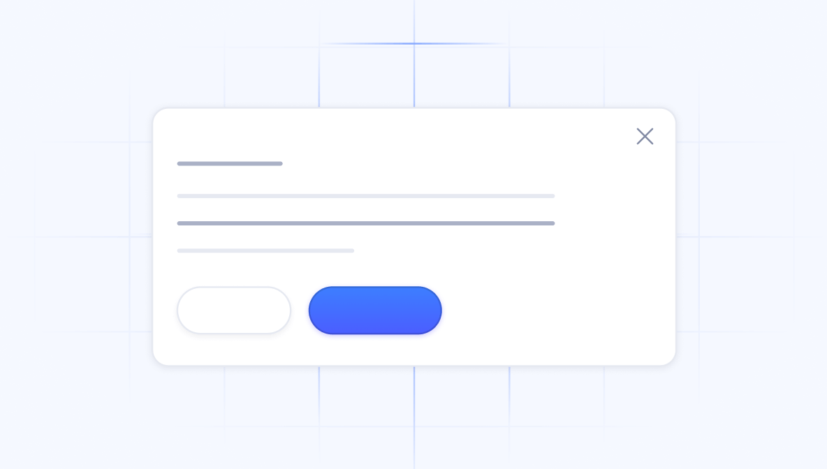 Dashflow X - Modal Component - Dashboard Webflow Template