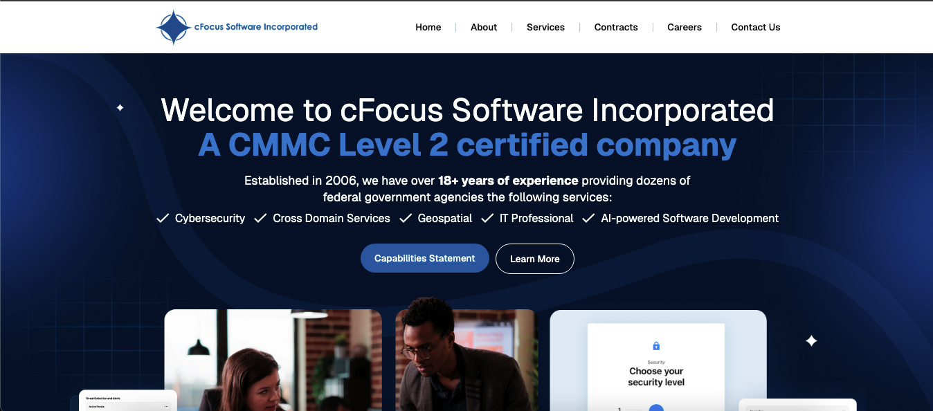 cFocus Software Incorporated logo