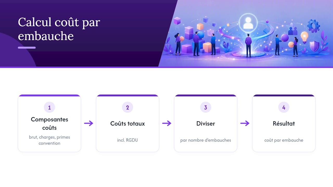Analyse détaillée de la formule du coût d'embauche