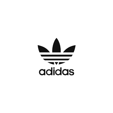 Brand icon featuring minimalist geometric shape in company colors