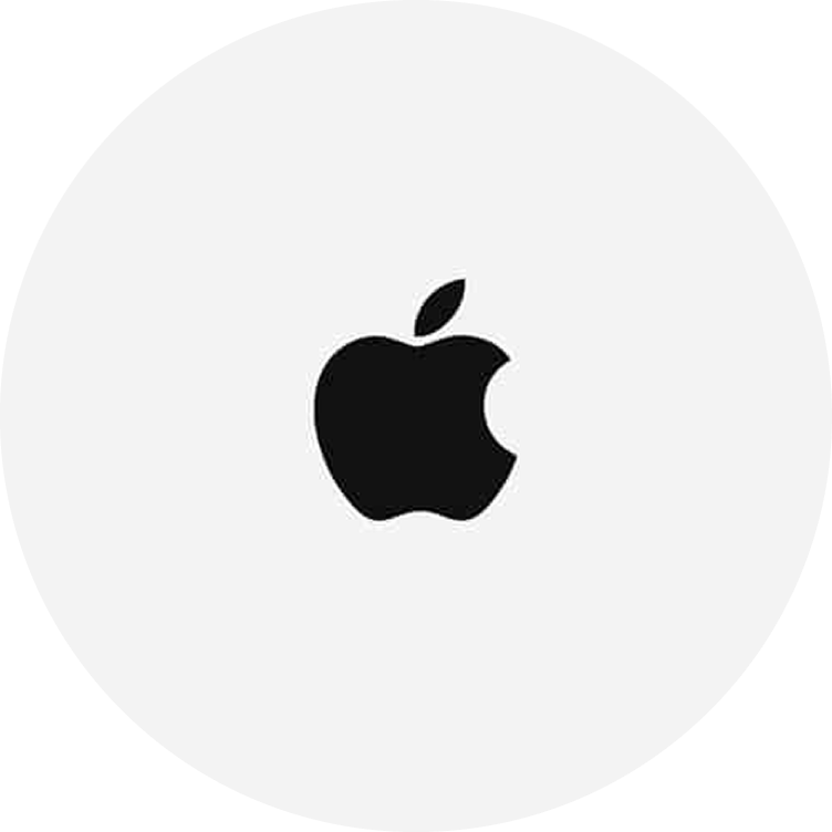 Brand icon featuring minimalist geometric shape in company colors