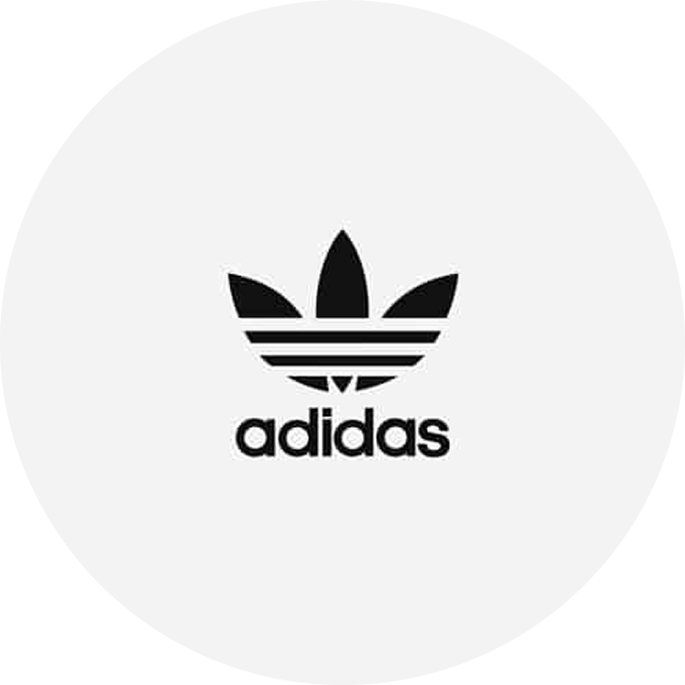 Brand icon featuring minimalist geometric shape in company colors